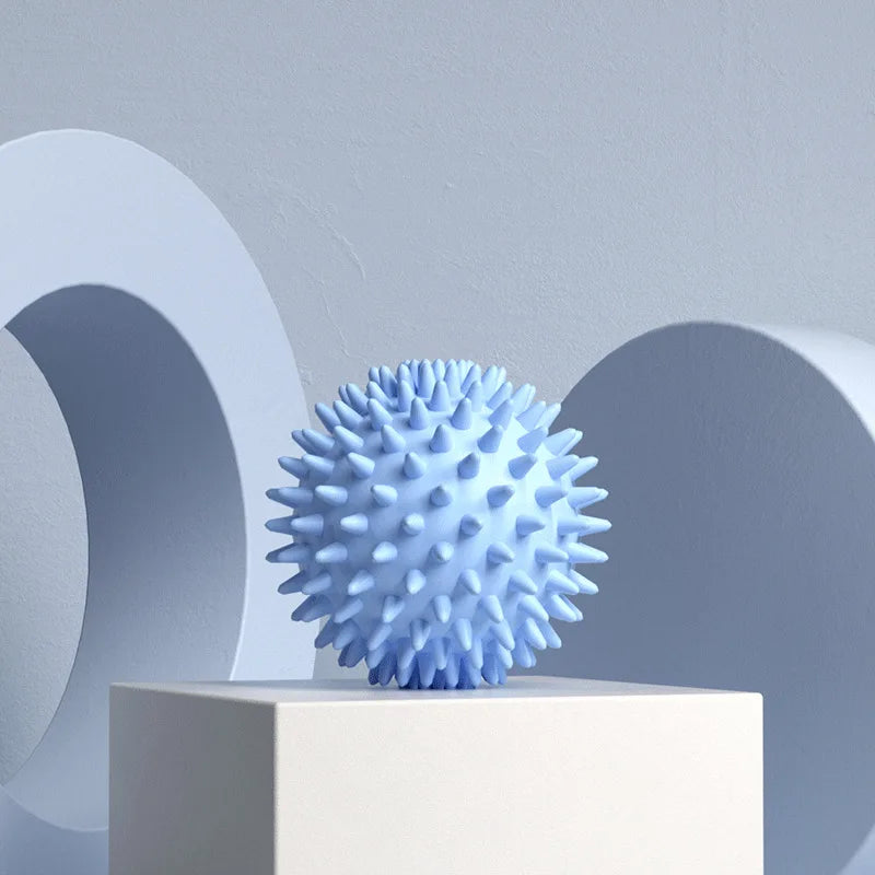 Balle de massage plantaire bleue