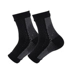 Chaussettes de compression noir et blanc