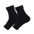 Chaussettes de compression noires, la paire